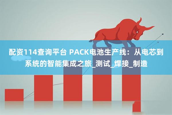 配资114查询平台 PACK电池生产线：从电芯到系统的智能集成之旅_测试_焊接_制造